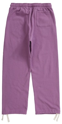 Supreme Small Box Seluar Sweatpants Ungu dengan Tali Pinggang. Lookbook Supreme Small Box Seluar Sweatpants Ungu dengan Tali Pinggang.