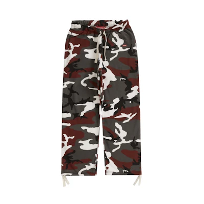 Supreme Small Box Drawcord Sweatpant Red Camo