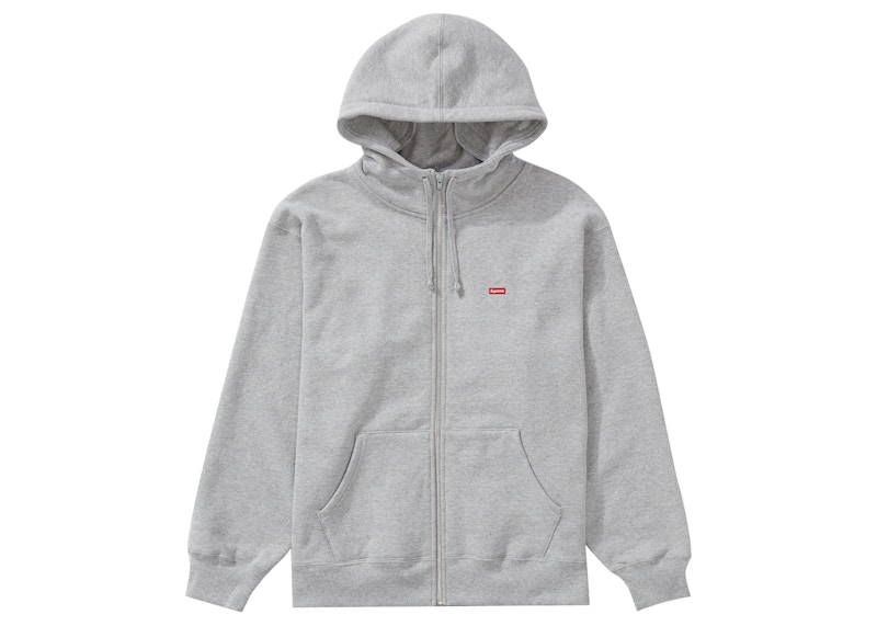 Buy Sudadera con Capucha Supreme Small Box Facemask FW21 Gris Jaspeado