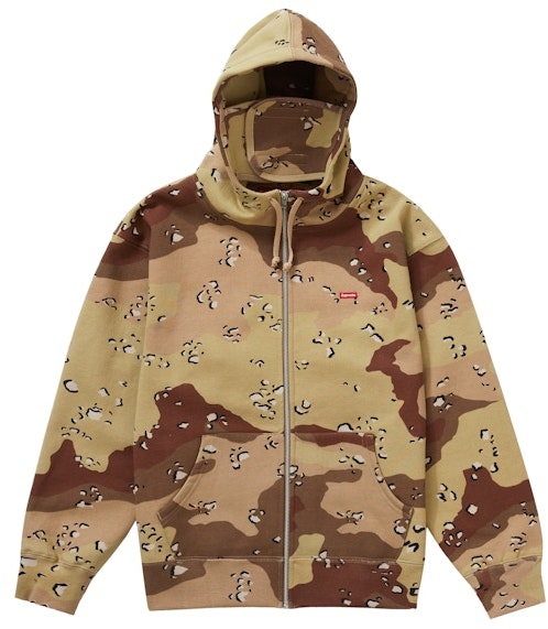 Buy Supreme Small Box Facemask Zip Up Hooded Sweatshirt Chocolate Buy Supreme Small Box Facemask Zip Up Hooded Sweatshirt Chocolate