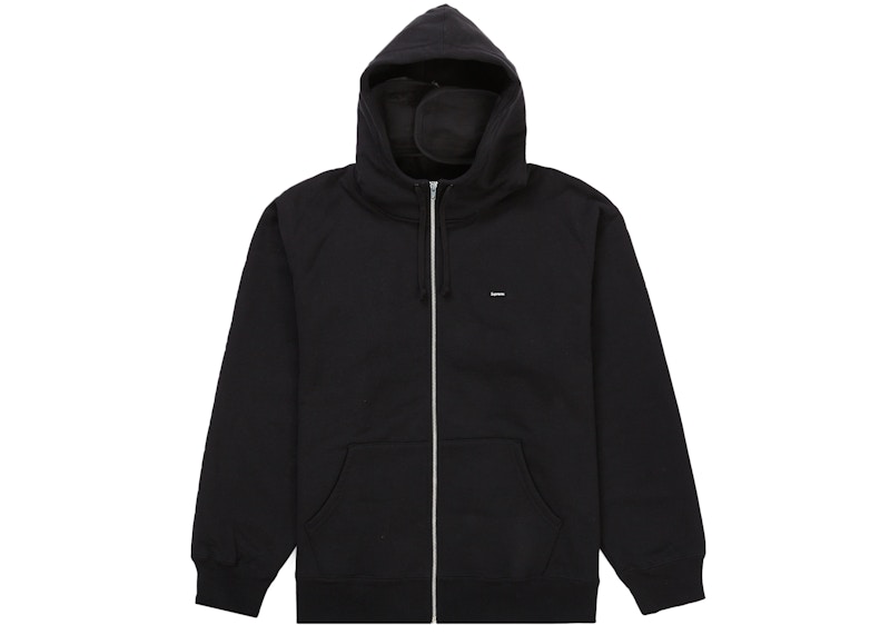 Buy Supreme Small Box Facemask Zip Up Hooded Sweatshirt (FW21 