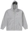 Buy Supreme Small Box Facemask Zip Up Hooded Sweatshirt Heather Grey
