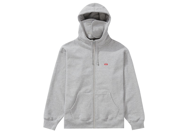 Order Sudadera con Capucha Supreme Small Box Facemask FW21 Gris Jaspeado