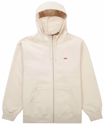 Supreme 小盒子口罩拉鍊連帽衛衣 (FW21) 自然色 Order Supreme 小盒子口罩拉鍊連帽衛衣 (FW21) 自然色