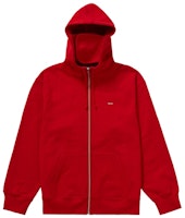 Supreme 小盒子拉链连帽衫红色面罩卫衣 Order Supreme 小盒子拉链连帽衫红色面罩卫衣