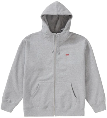 Supreme Small Box Facemask Zip Up Hooded Sweatshirt Heather Grey Order Supreme Small Box Facemask Zip Up Hooded Sweatshirt Heather Grey