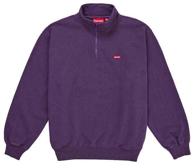 supreme-small-box-half-zip-pullover-ss-26-purple
