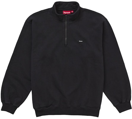 Supreme 小盒標半拉鍊黑色上衣 Buy Supreme 小盒標半拉鍊黑色上衣