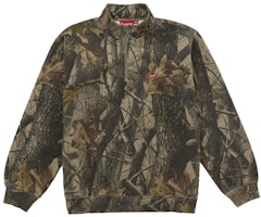Supreme Small Box Half Zip Pullover Realtree Hardwoods Camo Supreme Small Box Half Zip Pullover Realtree Hardwoods Camo