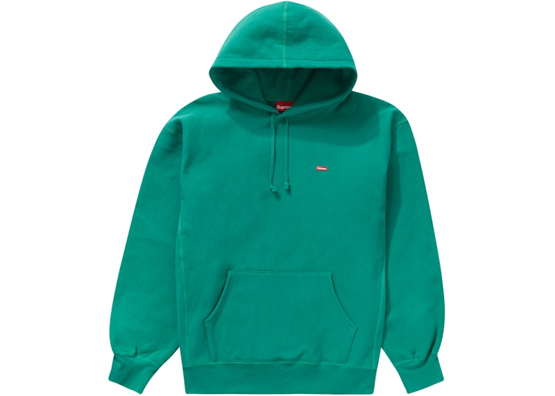 Buy Sudadera Supreme Small Box con Capucha (FW22) Aqua Oscuro