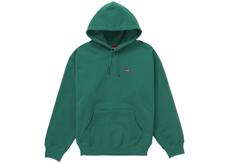 Supreme Small Box Hooded Sweatshirt (FW24) Green