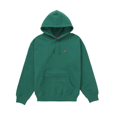 Supreme Small Box Hooded Sweatshirt (FW24) Green