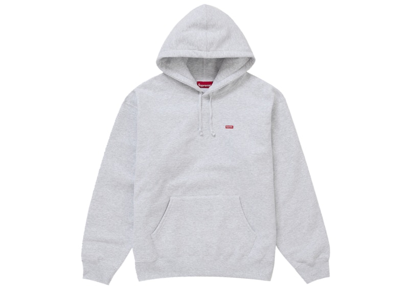 Supreme Small Box Hooded Sweatshirt (FW24) Heather Grey