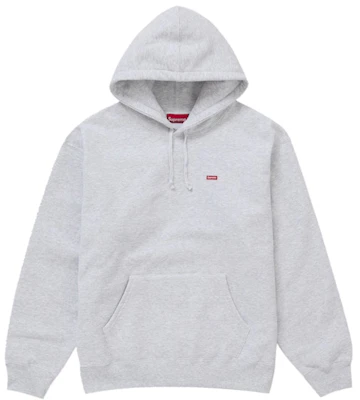 Supreme 小盒標連帽衛衣 (FW24) 淺灰色 Buy Supreme 小盒標連帽衛衣 (FW24) 淺灰色