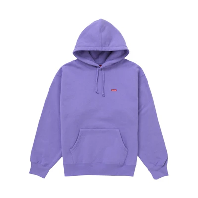 Supreme Small Box Hooded Sweatshirt (FW24) Purple