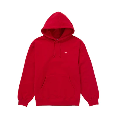 Supreme Small Box Hooded Sweatshirt (FW24) Red