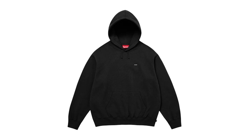 Supreme Small Box Hooded Sweatshirt (FW25) Black