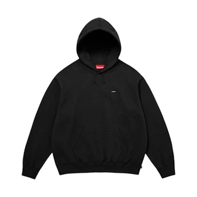 Supreme Small Box Hooded Sweatshirt (FW25) Black