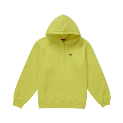 Supreme Small Box Hooded Sweatshirt (FW25) Bright Yellow