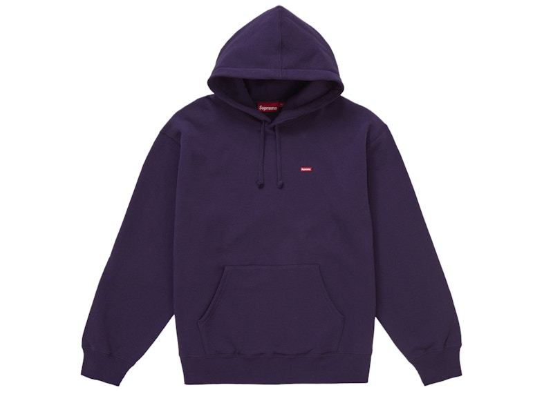 Supreme Small Box Hooded Sweatshirt (FW25) Dark Purple