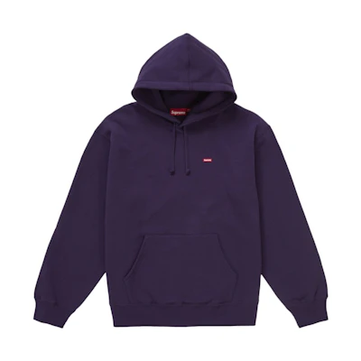 Supreme Small Box Hooded Sweatshirt (FW25) Dark Purple