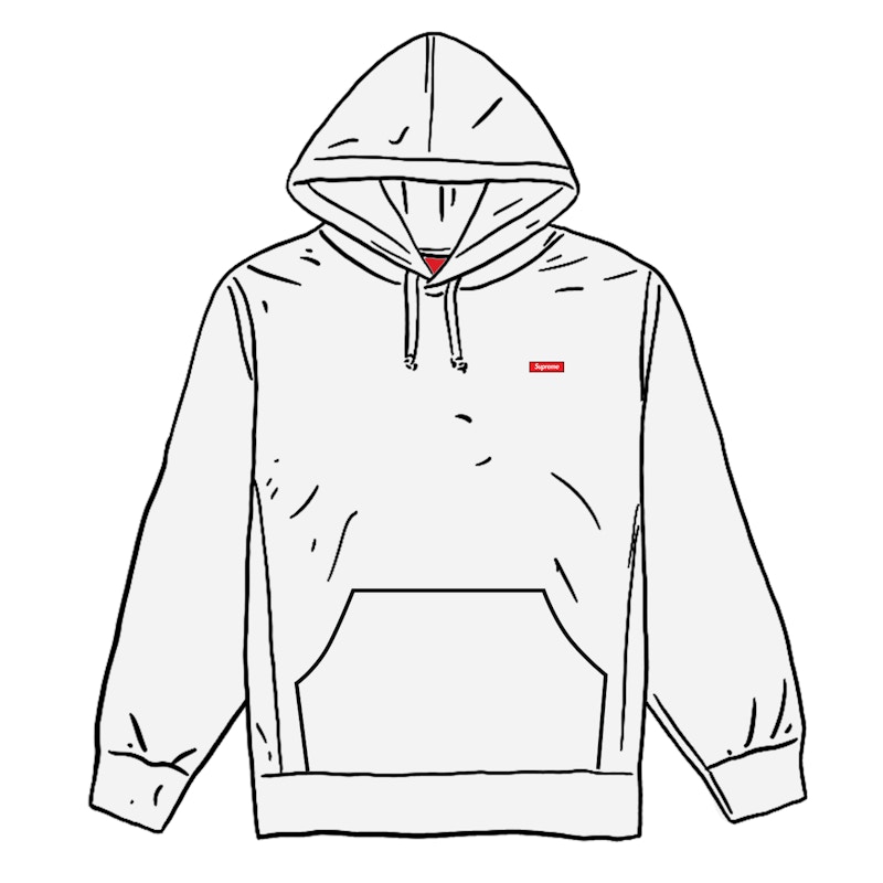 Supreme Small Box Hooded Sweatshirt (SS21) White