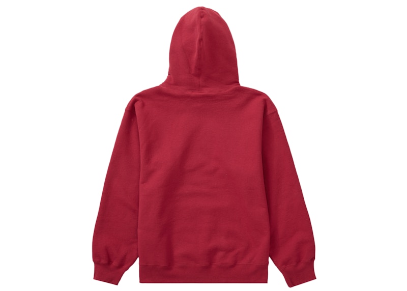 Order Sudadera con Capucha Supreme Small Box (SS23) Rojo Oscuro