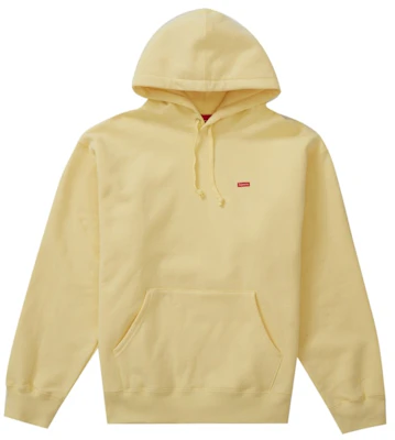 Supreme Small Box Hooded Sweatshirt (SS23) Light Yellow Buy Supreme Small Box Hooded Sweatshirt (SS23) Light Yellow