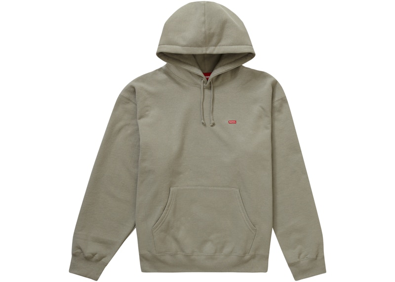 Buy Supreme Small Box Hooded Sweatshirt (SS23) Olive