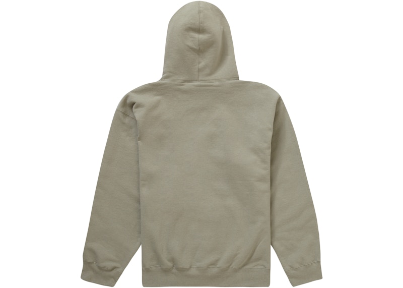 Order Supreme Small Box Hooded Sweatshirt (SS23) Olive
