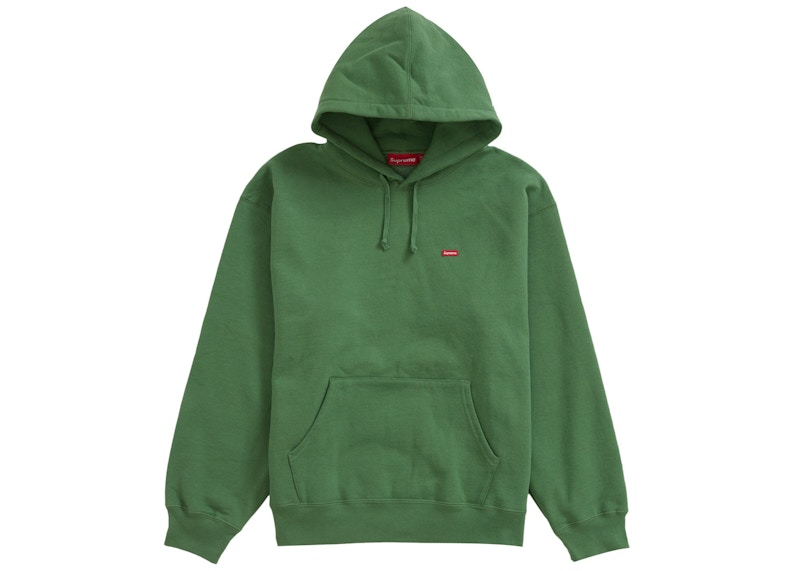 Supreme Small Box Hooded Sweatshirt (SS24) Dusty Green