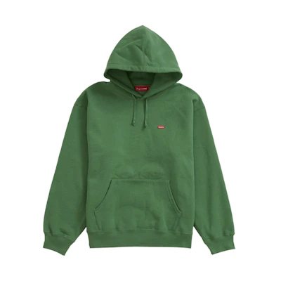 Supreme Small Box Hooded Sweatshirt (SS24) Dusty Green