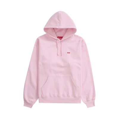 Supreme Small Box Hooded Sweatshirt (SS24) Light Pink