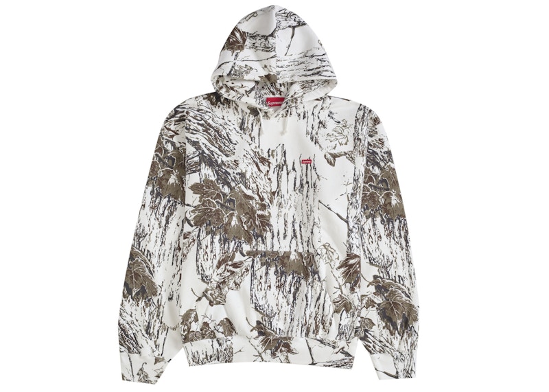 Buy Supreme Small Box Hooded Sweatshirt (SS24) Snow Camo Hoodie Kamuflase Salju.