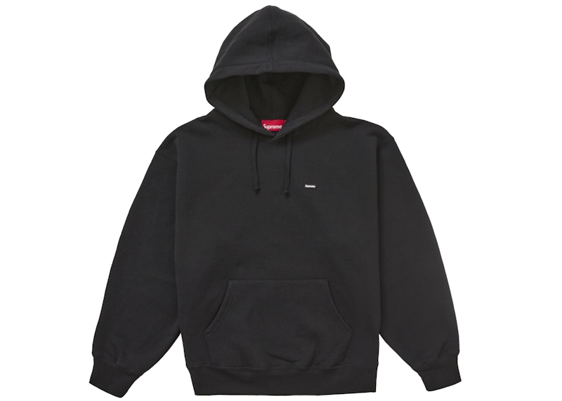 Supreme Small Box Hooded Sweatshirt (SS25) Black