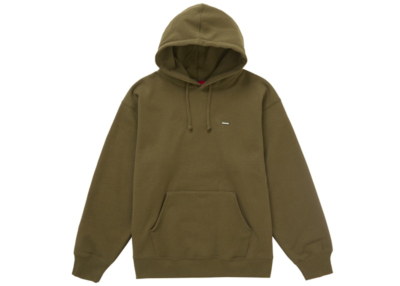 Supreme Small Box Hooded Sweatshirt (SS25) Dark Olive