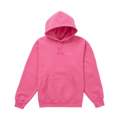 Supreme Small Box Hooded Sweatshirt (SS25) Magenta