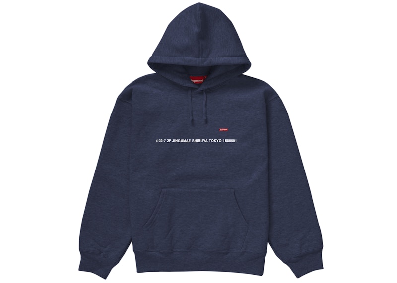 Buy Supreme S Logo Zip Up Hooded Sweatshirt Navy - Novelship