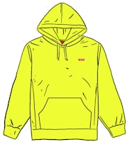 Supreme Small Box Hooded Sweatshirt Bright Yellow Supreme Small Box Hooded Sweatshirt Bright Yellow