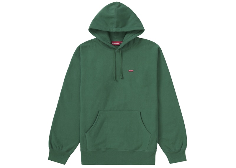 Supreme Small Box Hooded Sweatshirt Light Pine (FW21)