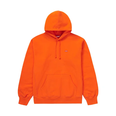 Supreme Small Box Hooded Sweatshirt Orange (FW21)