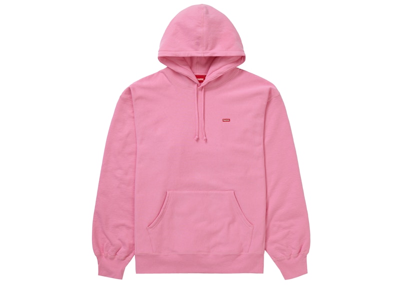 Supreme Small Box Hooded Sweatshirt Pink (FW21)