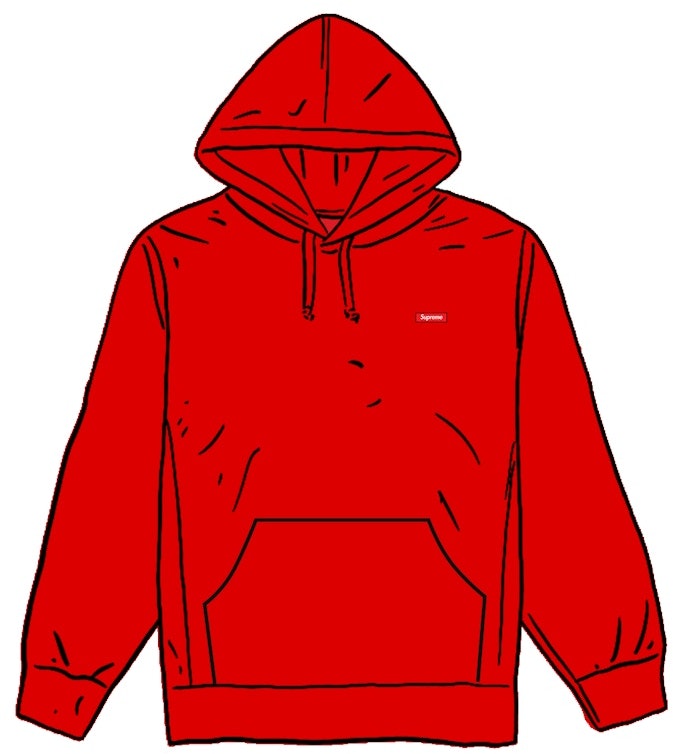 supreme-small-box-hooded-sweatshirt-red