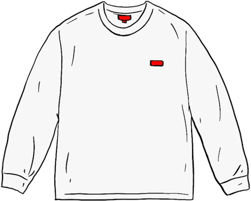Supreme Camiseta Manga Larga Caja Pequeña (FW20) Blanca Buy Supreme Camiseta Manga Larga Caja Pequeña (FW20) Blanca