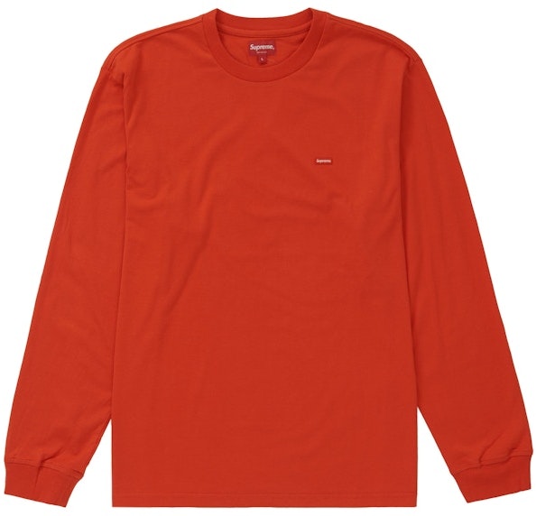 supreme-small-box-l-s-tee-fw-22-bright-orange