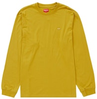 Supreme Small Box L/S Tee (FW22) Dark Yellow Supreme Small Box L/S Tee (FW22) Dark Yellow