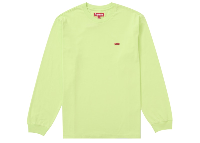Supreme Small Box L/S Tee (FW24) Bright Green