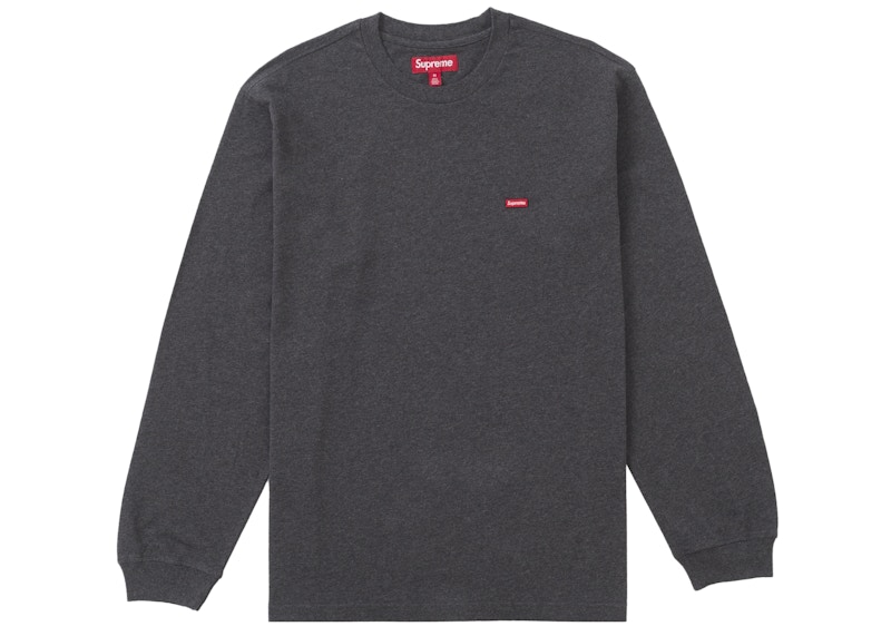 Supreme Small Box L/S Tee (FW24) Charcoal