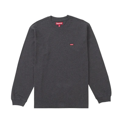 Supreme Small Box L/S Tee (FW24) Charcoal