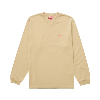 Supreme Small Box L/S Tee (FW24) Dark Tan